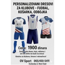 Personalizovani dresovi za klubove 